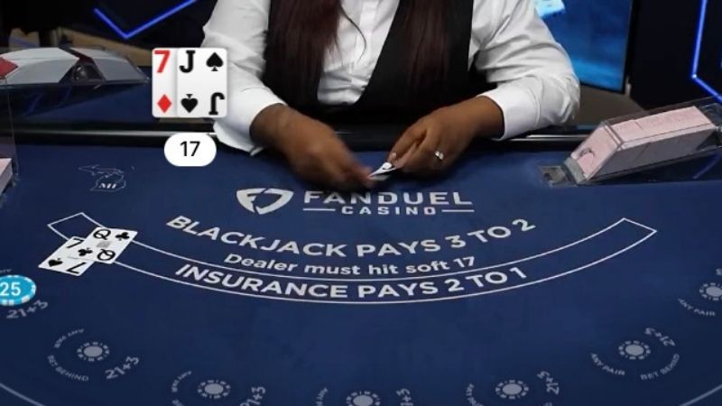Live Blackjack - Experiência Realista de Cassino ao Vivo